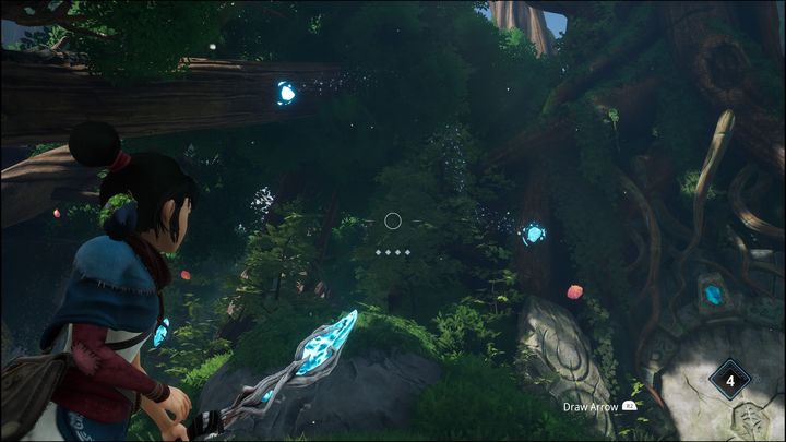 To open them, you have to shoot the gems - Kenas Bridge of Spirits: Taros Love - walkthrough - Walkthrough - Kena Bridge of Spirits Guide