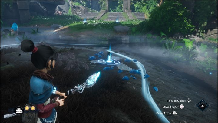 You'll find a gem on the left and on the right - Kenas Bridge of Spirits: Taros Love - walkthrough - Walkthrough - Kena Bridge of Spirits Guide