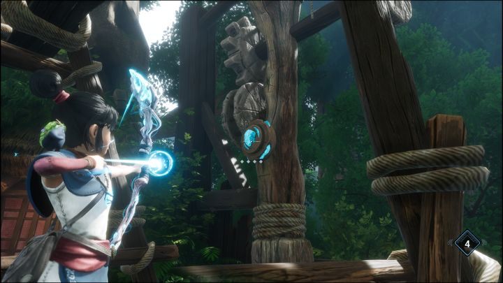 Nevertheless, you should head to the place you can spot a platform from - Kenas Bridge of Spirits: Taros Love - walkthrough - Walkthrough - Kena Bridge of Spirits Guide