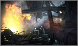 Near the crash site you will encounter heavy enemy resistance - Corinth River - Walkthrough - Killzone 2 - Game Guide and Walkthrough