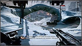 Jump between the ice floats using the jetpack (L2) and the booster (X) - Icy Incursion - p. 2 - Walkthrough - Killzone 3 - Game Guide and Walkthrough