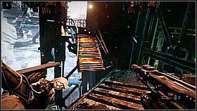 This time you will have to go down the stairs - Icy Incursion - p. 3 - Walkthrough - Killzone 3 - Game Guide and Walkthrough
