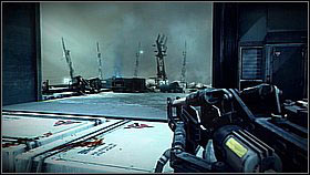 In case you need to, reload before beside the entrance [1] and fight your outside - Stahl Arms Infiltration - p. 2 - Walkthrough - Killzone 3 - Game Guide and Walkthrough