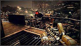 Kill the enemies below while looking out for their fire - Scrapyard Shortcut - p. 1 - Walkthrough - Killzone 3 - Game Guide and Walkthrough