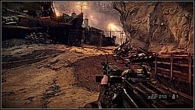 Kill the remaining enemies [1] and head towards the gate - The Reckoning - p. 1 - Walkthrough - Killzone 3 - Game Guide and Walkthrough