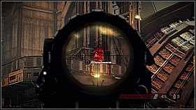 Your main task is to get rid of the stationary machinegun - you can hit the soldier mounting it by shooting between the windows - The Reckoning - p. 2 - Walkthrough - Killzone 3 - Game Guide and Walkthrough