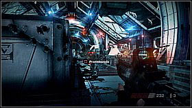 Take a position by the crate - here you have access to ammunition - Interception - p. 1 - Walkthrough - Killzone 3 - Game Guide and Walkthrough