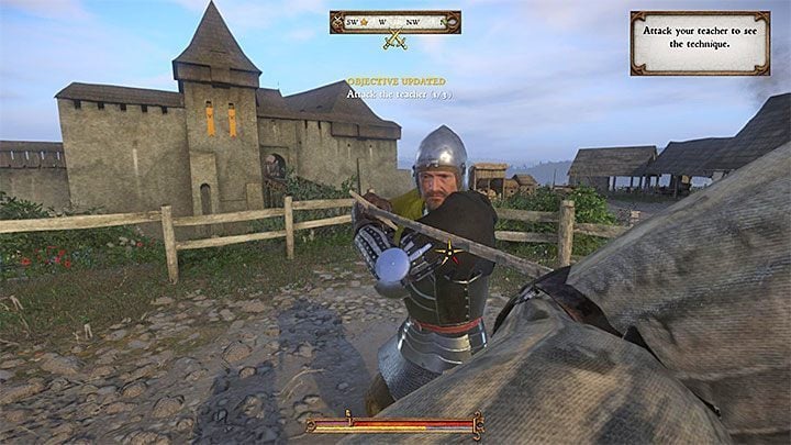 Swinging your sword blindly isnt a good idea in Kingdom Come: Deliverance - Kingdom Come Deliverance: Combat Guide - Kingdom Come Deliverance: Basics - Kingdom Come Deliverance Game Guide