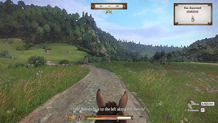 Get on any of the horses available in the cottage and resume your escape - Kingdom Come Deliverance: Run - Kingdom Come Deliverance: Main quests - Kingdom Come Deliverance Game Guide