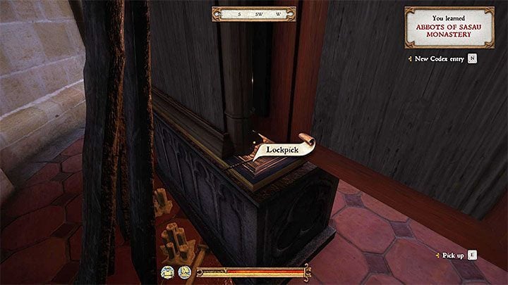 The first method to get the lockpick is to stay in the chapel where the quest begins - Kingdom Come Deliverance: A Needle in a Haystack - Kingdom Come Deliverance: Main quests - Kingdom Come Deliverance Game Guide