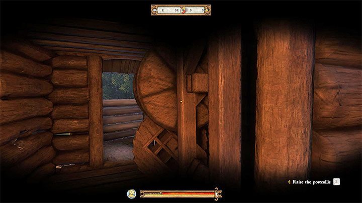 You have to reach the small tower located above the closed gate that leads to Talmberg - that place is presented in the picture 1 - Kingdom Come Deliverance: Out of the Frying Pan - Kingdom Come Deliverance: Main quests - Kingdom Come Deliverance Game Guide