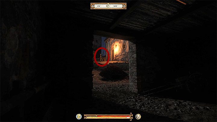 Go back near Konrads building and enter the shed shown on the top picture above - Kingdom Come Deliverance: Rocketeer - Kingdom Come Deliverance: Main quests - Kingdom Come Deliverance Game Guide