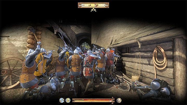 After dealing with all the opponents on the castle walls, the battle will transfer to the castle courtyard - Kingdom Come Deliverance: An Oath is an Oath - Kingdom Come Deliverance: Main quests - Kingdom Come Deliverance Game Guide