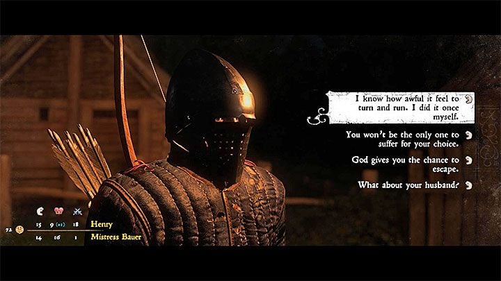 After watching the cutscene, you can immediately decide how to finish the quest, or return to Father Godwin and talk to him about it before making any decision - Kingdom Come Deliverance: Side quests in Rattay - Kingdom Come Deliverance: Side quests - Kingdom Come Deliverance Game Guide