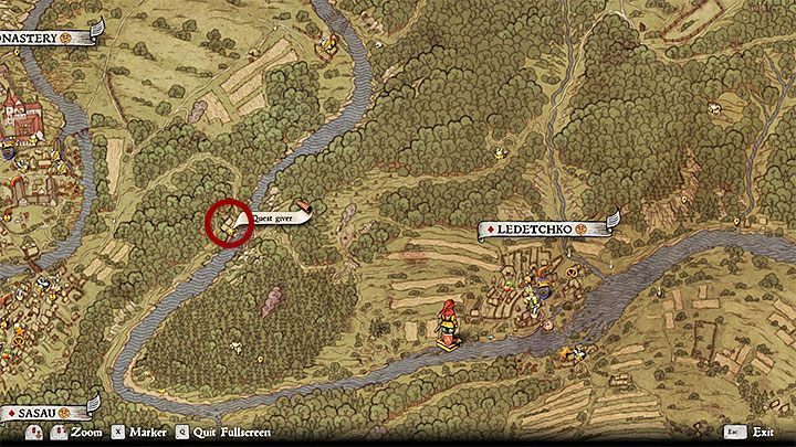 The quest will not start directly in Ledetchko - Kingdom Come Deliverance: Side quests in Ledetchko - Kingdom Come Deliverance: Side quests - Kingdom Come Deliverance Game Guide