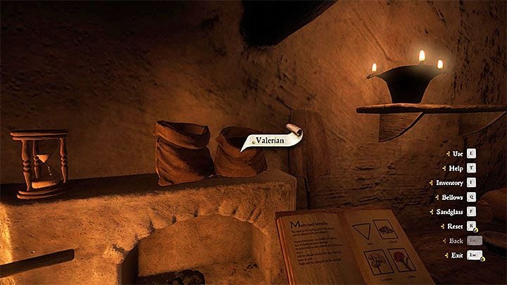 Step 6 - Find Valerian on the right and put it into the cauldron - Kingdom Come Deliverance: Pestilence - healing all villagers in Merhojed - Kingdom Come Deliverance: Side quests - Kingdom Come Deliverance Game Guide