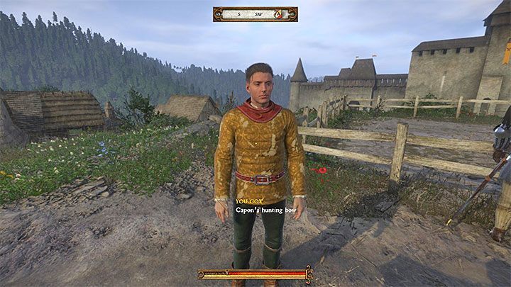 The Talmberg bow can be simply exchanged for a better one during the next part of the main quest (Train Hard, Fight Easy in Rattay) - Kingdom Come Deliverance: How to acquire a better bow? - Kingdom Come Deliverance: FAQ - Kingdom Come Deliverance Game Guide
