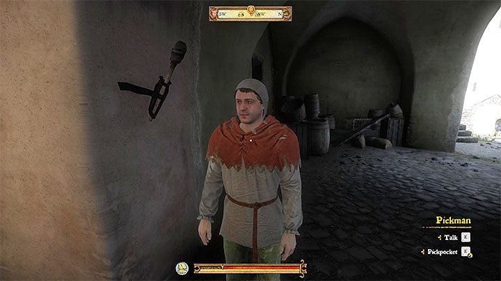 Pickman is one of the beggars, but he is really a refugee from Skalitz - Kingdom Come Deliverance: How to get the Queen of Shebas Sword? - Kingdom Come Deliverance: FAQ - Kingdom Come Deliverance Game Guide