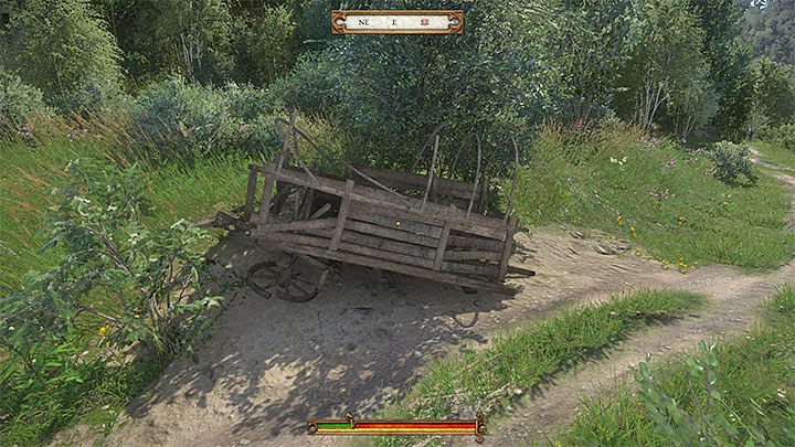 Start in the Ledetchko village in the central part of the map - Kingdom Come Deliverance: Treasure 4 - Kingdom Come Deliverance: Treasure maps - Kingdom Come Deliverance Game Guide