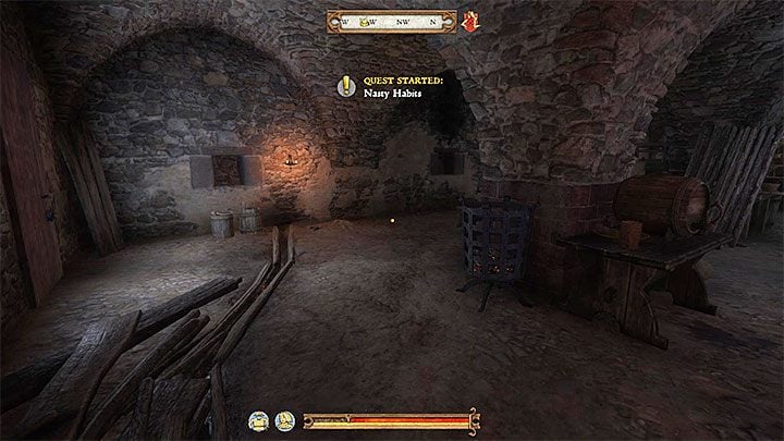 This quest can be unlocked after going down into the Cellar at any point of a day (it is accessed by the same staircase that you use to reach the dormitory) - Kingdom Come Deliverance: Sasau Monastery (A Needle in a Haystack) - Kingdom Come Deliverance: Side quests - Kingdom Come Deliverance Game Guide