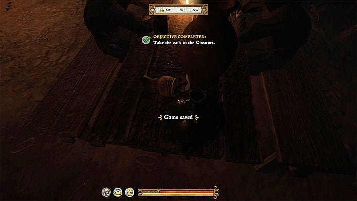 You have to go to the building located in the north part of Sasau Monastery - Kingdom Come Deliverance: Sasau Monastery (A Needle in a Haystack) - Kingdom Come Deliverance: Side quests - Kingdom Come Deliverance Game Guide