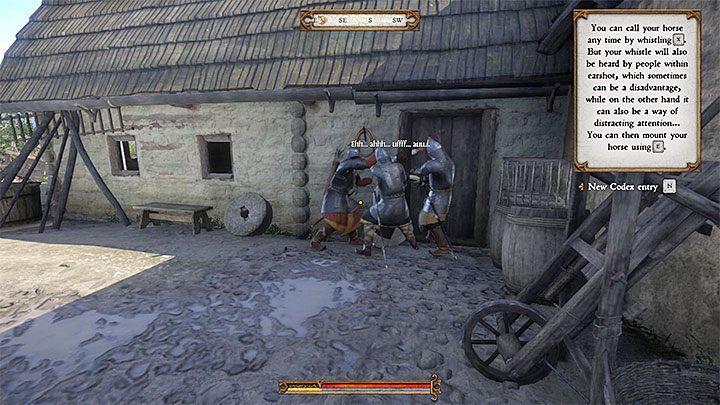 The game suggests you to mount your horse as fast as possible and continue your escape but dont complete this step yet because you will miss the trophy - Kingdom Come Deliverance: How to save Theresa? - Kingdom Come Deliverance: Achievements and trophies - Kingdom Come Deliverance Game Guide