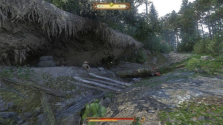 You now have to examine a small area west from the grave - Kingdom Come Deliverance: Side quests in Rovna - Kingdom Come Deliverance: Side quests - Kingdom Come Deliverance Game Guide