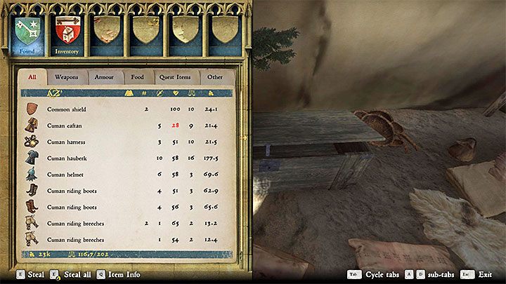 There is also an alternative way to get into possession of the Cuman clothes - Kingdom Come Deliverance: Inn in the Glade - Kingdom Come Deliverance: Side quests - Kingdom Come Deliverance Game Guide