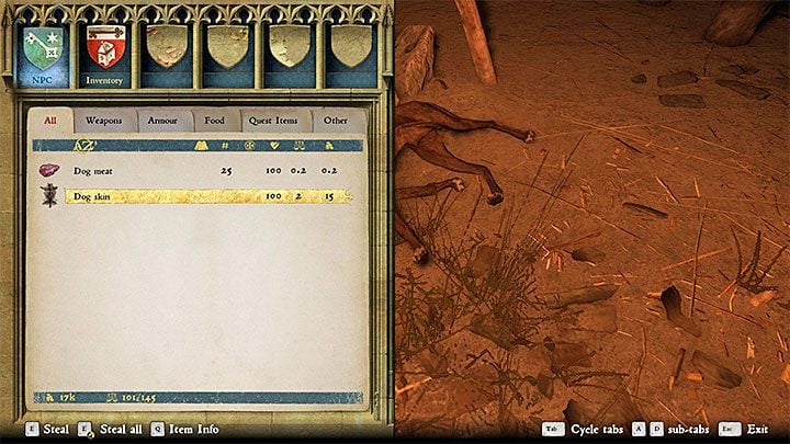 Vashek will recommend Henry to obtain a Dog Skin - Kingdom Come Deliverance: Inn in the Glade - Kingdom Come Deliverance: Side quests - Kingdom Come Deliverance Game Guide