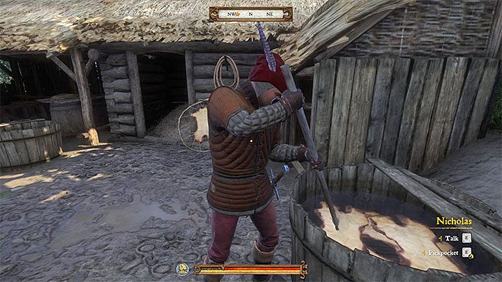 The current Master Huntsman, Nicholas, is living on a hill in Talmberg - Kingdom Come Deliverance: How to Become a Master Huntsman in Talmberg? - Kingdom Come Deliverance: Achievements and trophies - Kingdom Come Deliverance Game Guide
