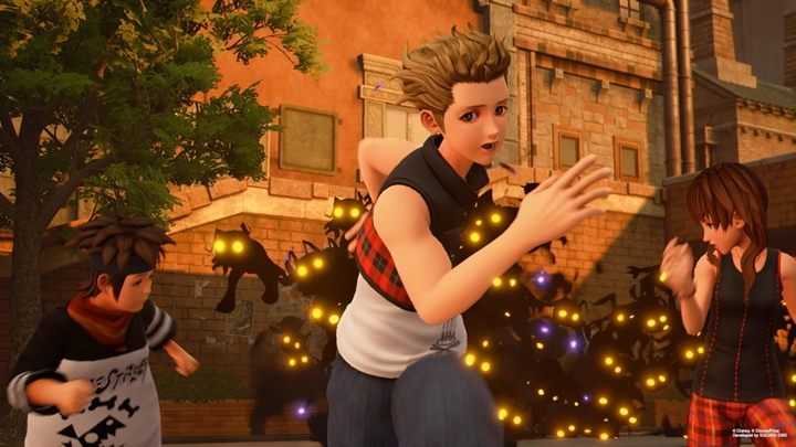 Important characters: Hayner, Pence, Olette - Descriptions of all worlds in Kingdom Hearts 3 - Universe - Kingdom Hearts 3 Guide