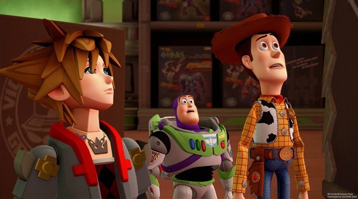 Important characters: Woody, Buzz - Descriptions of all worlds in Kingdom Hearts 3 - Universe - Kingdom Hearts 3 Guide