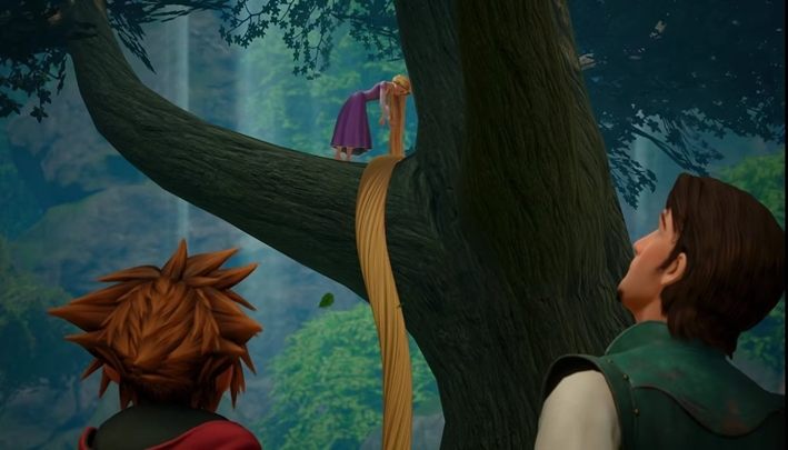 Important characters: Rapunzel - Descriptions of all worlds in Kingdom Hearts 3 - Universe - Kingdom Hearts 3 Guide