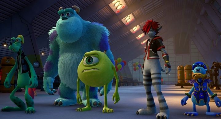 Important characters: Mike, Sulley - Descriptions of all worlds in Kingdom Hearts 3 - Universe - Kingdom Hearts 3 Guide