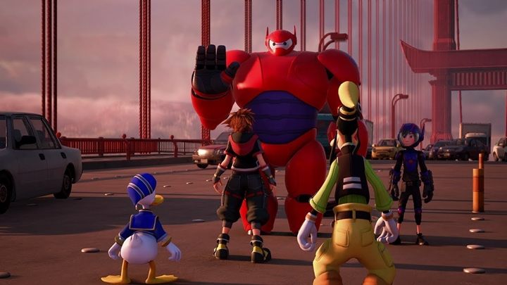 Important characters: Baymax, Hiro - Descriptions of all worlds in Kingdom Hearts 3 - Universe - Kingdom Hearts 3 Guide
