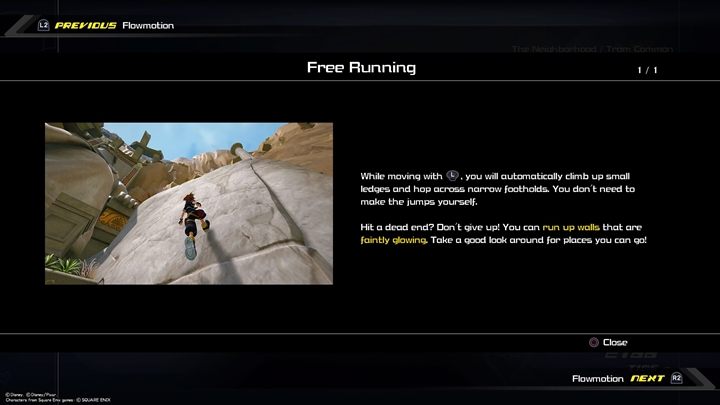 Sora has become very agile and can run vertically on some walls or enemies - Free Running, Flowmotion and Airstepping in Kingdom Hearts 3 - FAQ - Kingdom Hearts 3 Guide