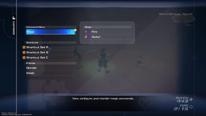 In the menu, you can assign shortcuts that will e - General tips for Kingdom Hearts 3 - Basics - Kingdom Hearts 3 Guide