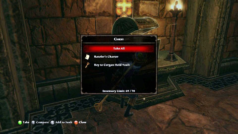 Its been hidden inside a chest in the north-west corner of the location - The Wolds - p.1 | Side missions - Side missions - Kingdoms of Amalur: Reckoning Game Guide & Walkthrough