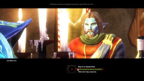 After obtaining the scroll, take it to the innkeeper Gordan Lot in Ayten - The Wolds - p.1 | Side missions - Side missions - Kingdoms of Amalur: Reckoning Game Guide & Walkthrough