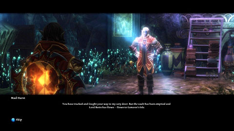 Keep heading forward after getting down and you will come across a man named Harst - Tala-Rane - p.2 | Side missions - Side missions - Kingdoms of Amalur: Reckoning Game Guide & Walkthrough