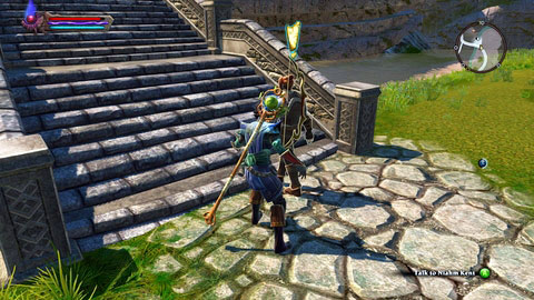 Nearby the stone bridge in Tala-Rane you will find the camp of Niahm Kent M2(16) - Tala-Rane - p.4 | Side missions - Side missions - Kingdoms of Amalur: Reckoning Game Guide & Walkthrough