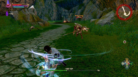 King Fan is hiding beside the road connecting Tala-Rane and Kandrian M2(10) - Tala-Rane - p.4 | Side missions - Side missions - Kingdoms of Amalur: Reckoning Game Guide & Walkthrough