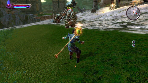 The last target pointed by Niahm will be a Jottun called Malgar - Tala-Rane - p.4 | Side missions - Side missions - Kingdoms of Amalur: Reckoning Game Guide & Walkthrough