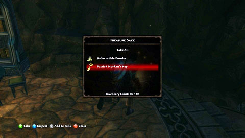 After the fight, search the necromancers body, take his key and head inside Morkans house - Tala-Rane - p.5 | Side missions - Side missions - Kingdoms of Amalur: Reckoning Game Guide & Walkthrough