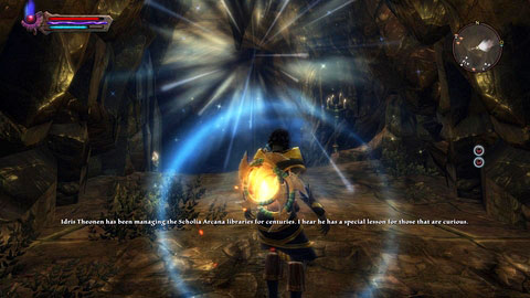 After speaking with Eran Mehneen at the Scholia Arcana M6(20), head to the Archsage Quarters in the academy basement - Tala-Rane - p.6 | Side missions - Side missions - Kingdoms of Amalur: Reckoning Game Guide & Walkthrough
