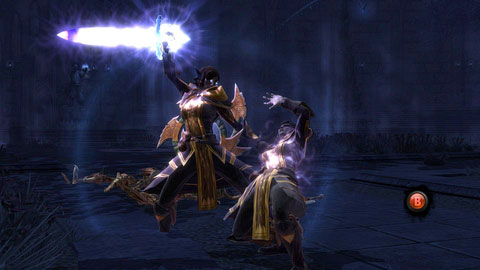 In order to finish the fight fast, enter Reckoning mode and focus solely on Ciara - Tala-Rane - p.8 | Side missions - Side missions - Kingdoms of Amalur: Reckoning Game Guide & Walkthrough