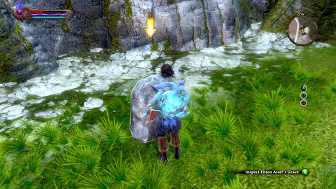 After obtaining both, connect them by the grave of Enton Aster M2(14) into one artifact - Tala-Rane - p.8 | Side missions - Side missions - Kingdoms of Amalur: Reckoning Game Guide & Walkthrough