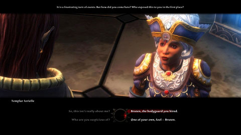 Your first objective in the town should be meeting a woman named Jorielle - Enemies In High Places | Walkthrough - Walkthrough - Kingdoms of Amalur: Reckoning Game Guide & Walkthrough