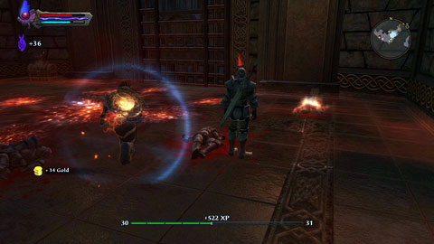 Once the conversation is over, keep running forward, killing enemies on your way - Breaking the Siege - p. 1 | Walkthrough - Walkthrough - Kingdoms of Amalur: Reckoning Game Guide & Walkthrough