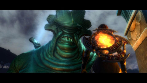 Move forward until you get to the outer part of walls, where youll meet general - Breaking the Siege - p. 2 | Walkthrough - Walkthrough - Kingdoms of Amalur: Reckoning Game Guide & Walkthrough